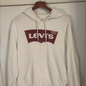 Levi’s White Sweatshirt